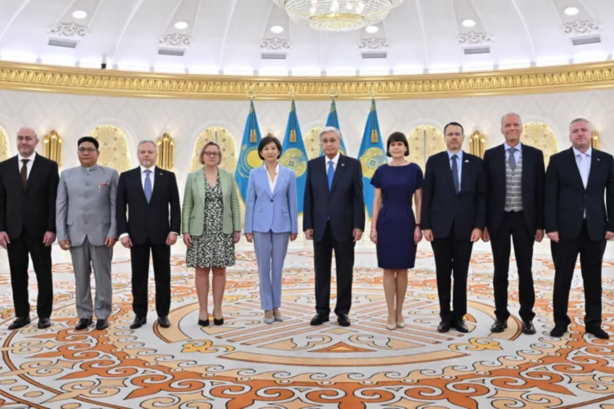 Kazakhstan Hosts Credential Ceremony For Eight Ambassadors And UN Rep