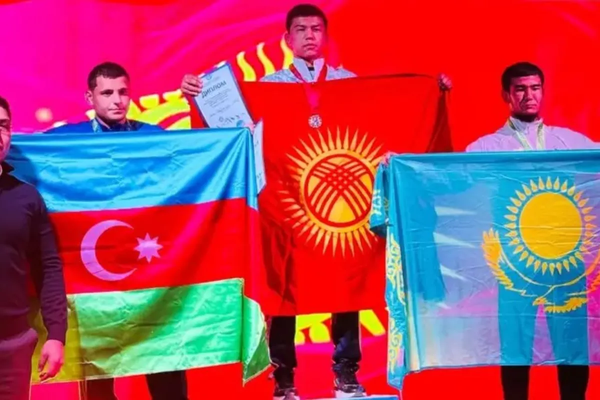 Kyrgyzstan Dominates Freestyle Wrestling Podium at Turkic Universiade