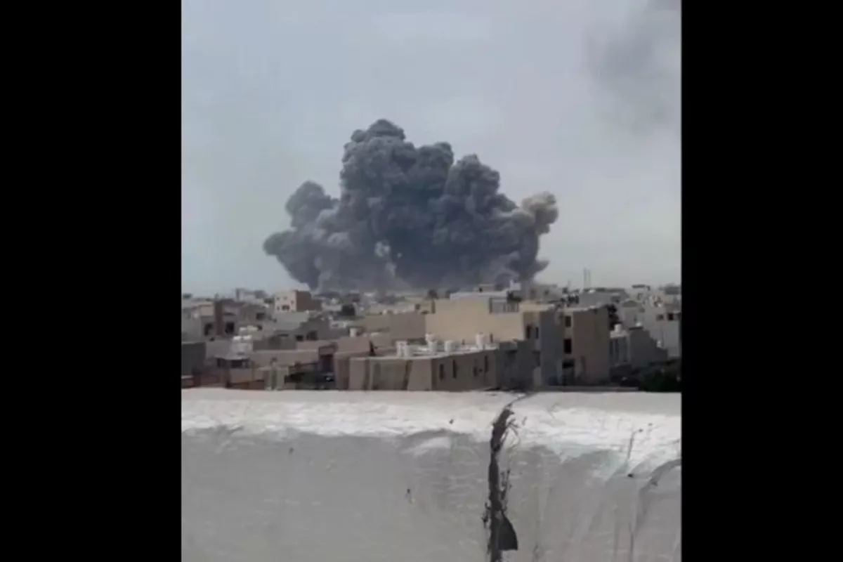 WATCH: Moment Massive Blast Hits Iran’s Bushehr Air Base