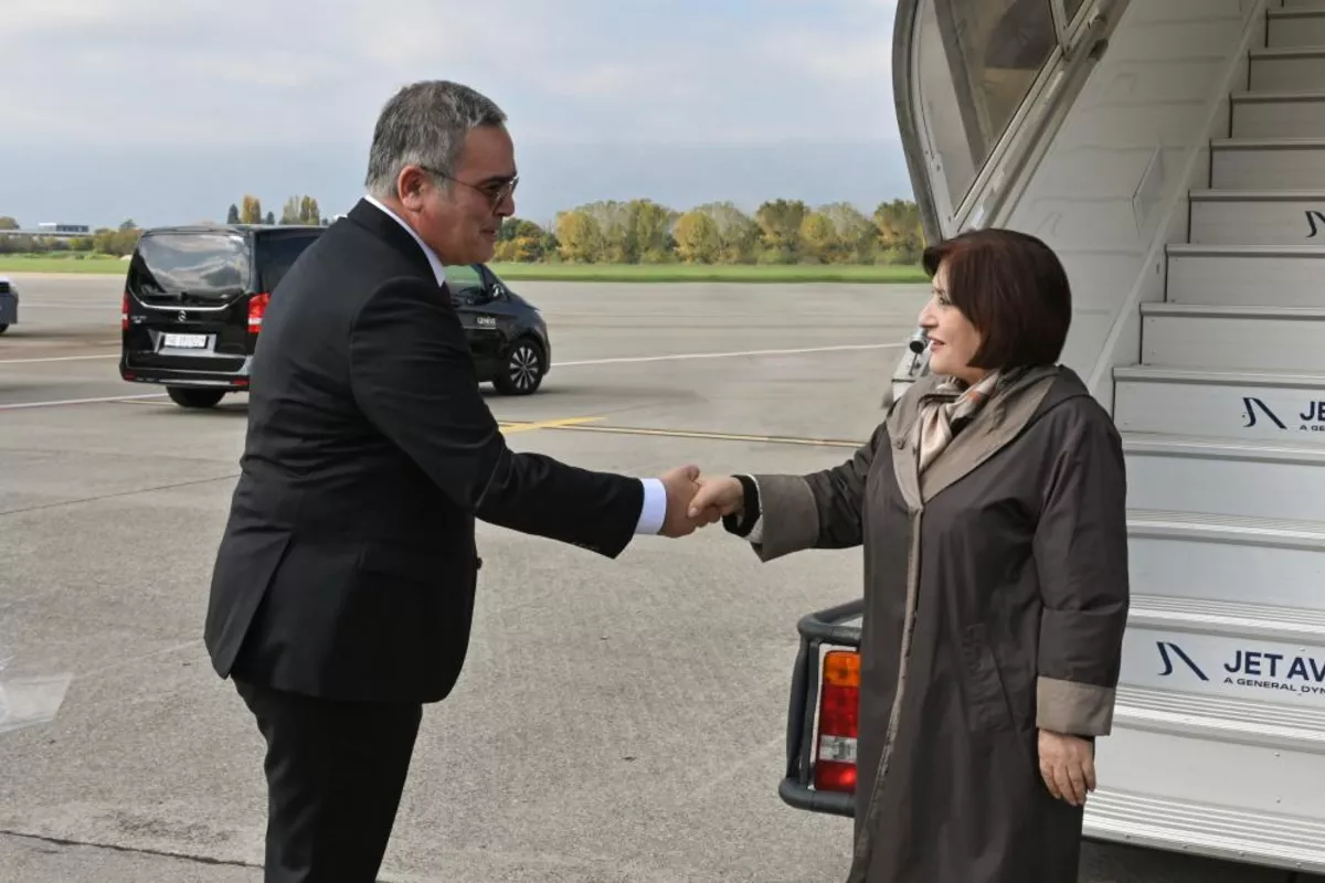Azerbaijani Parliament Speaker Arrives in Geneva for 151st Inter-Parliamentary Union Assembly
