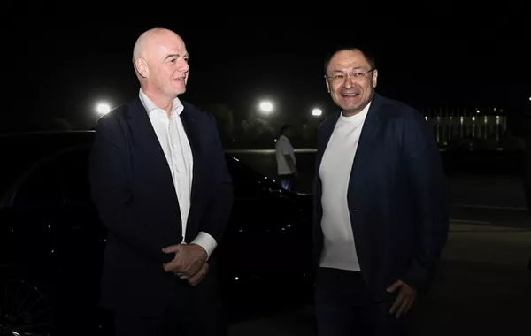 FIFA President Arrives in Uzbekistan to Boost Football Development