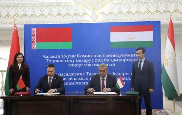 Tajikistan, Belarus Sign 10 New Deals to Boost Trade and Industry