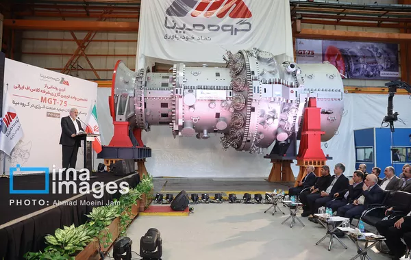 Iran Unveils First Advanced F-Class Gas Turbine