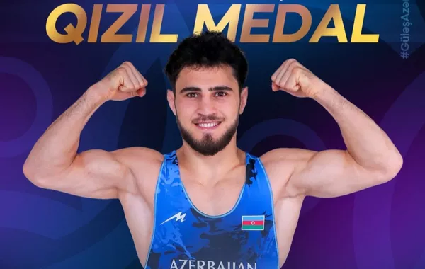 Azerbaijani Greco-Roman Wrestler Wins World Championship Title