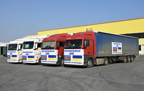 Azerbaijan Sends New Shipment of Humanitarian Aid to Ukraine