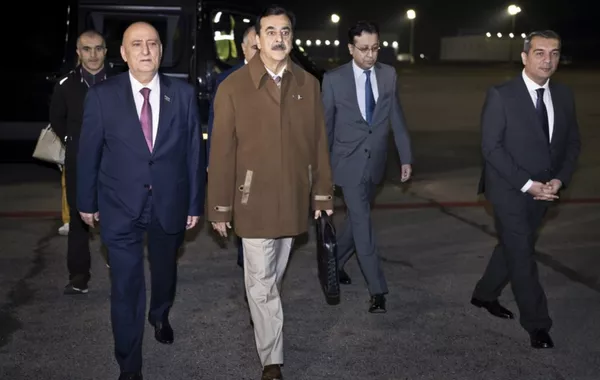 Pakistan Senate Chairman Arrives in Azerbaijan for Conference