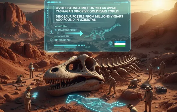 Scientists in Uzbekistan Stumble Upon 70-Million-Year-Old Dinosaur Remains