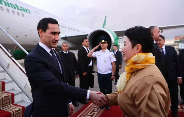 President of Turkmenistan Arrives in Mongolia for a State Visit