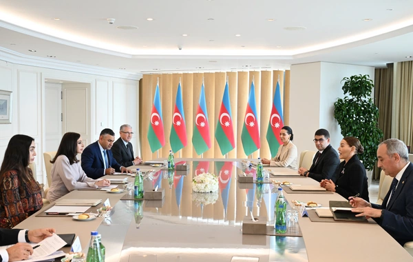 Azerbaijani First VP Mehriban Aliyeva Meets with Morocco’s Princess Lalla Hasnaa