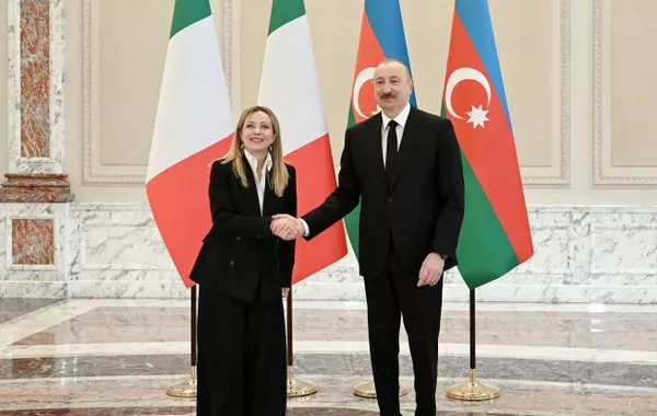 Azerbaijani President, Italian PM Meet in Baku - VIDEO
