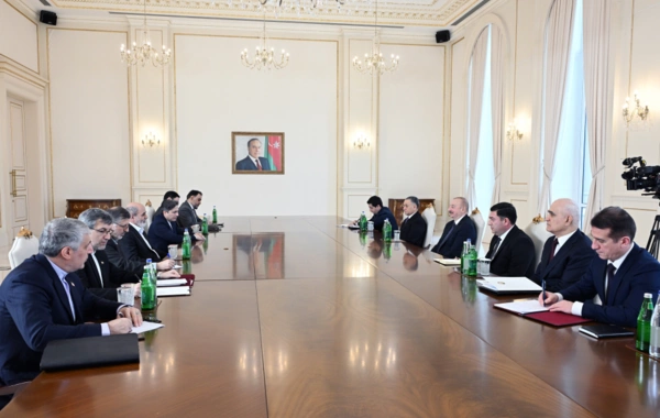 Azerbaijani President Receives Iran's Top Security Official