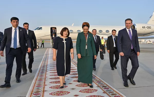Speaker of Azerbaijani Parliament Pays Working Visit to Turkmenistan