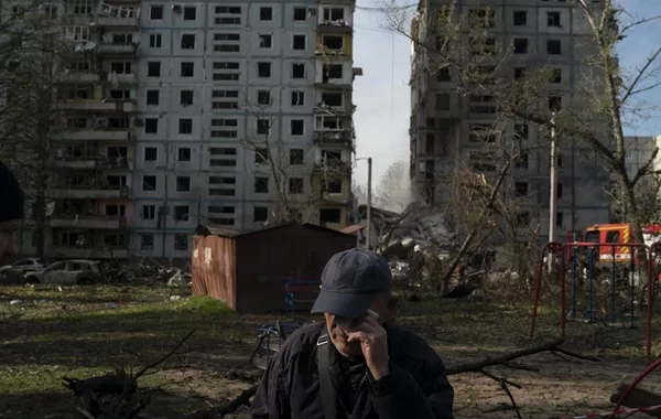 Russian Bombing in Ukraine's Zaporizhzhia Injures 11  – VIDEO