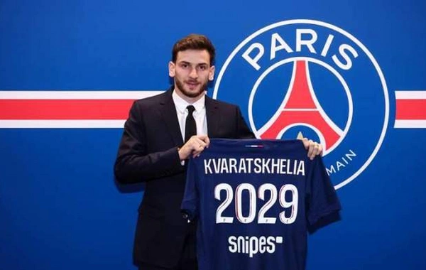 Georgia’s Kvaratskhelia Joins PSG From Napoli