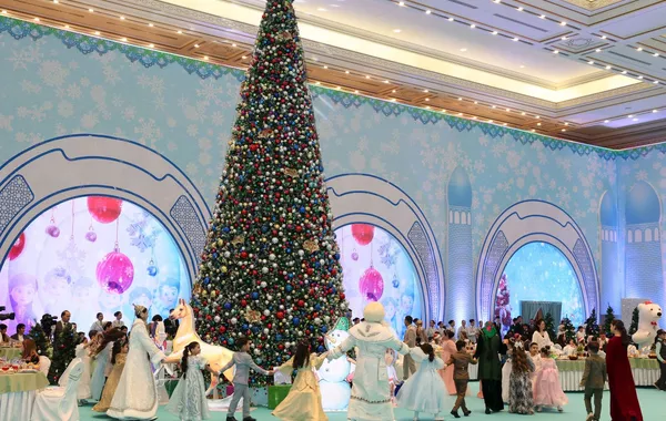 President Serdar Berdimuhamedov Took Part in New Year Celebrations