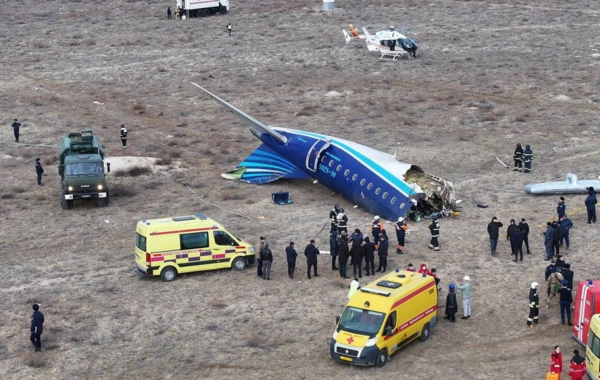 Azerbaijani Plane That Crashed Near Aktau Was Hit by Russian Missile: Government Source