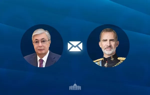 Kazakh Leader Sends Birthday Wishes to Spanish King