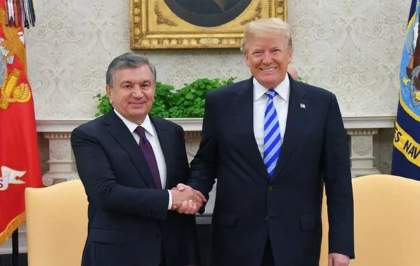 Mirziyoyev, Trump Discuss Further Enhancing Uzbekistan-US Partnership