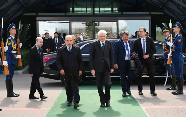Italian President Concludes Official Visit to Azerbaijan