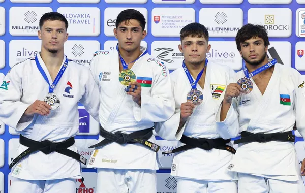 Another Junior Azerbaijani Judoka Crowned European Champion