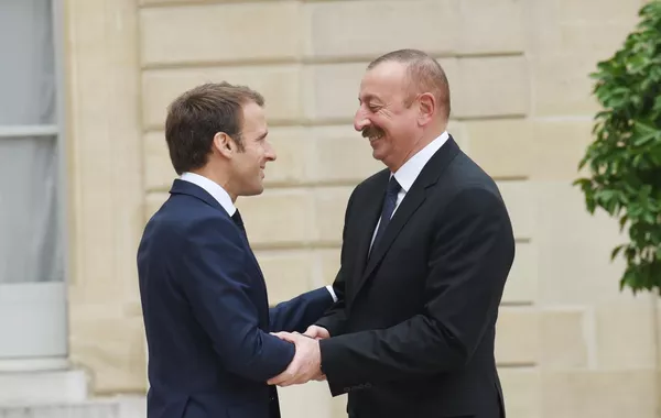 President Ilham Aliyev Holds Phone Conversation with French President
