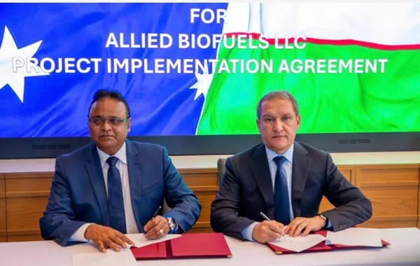 Uzbekistan Unveils $6 Billion Sustainable Aviation Fuel Mega-Project