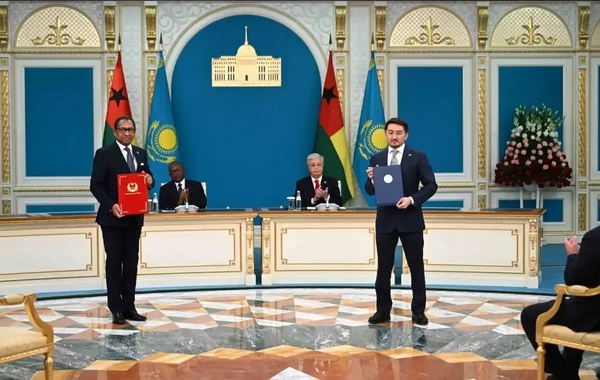 Kazakh and Guinea-Bissauan Presidents Issue Joint Statement