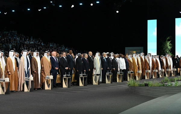 Azerbaijani President Attends Abu Dhabi Sustainability Week Opening Ceremony