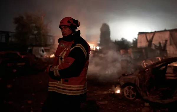 Russian Attack Hits EU Delegation Building in Kyiv