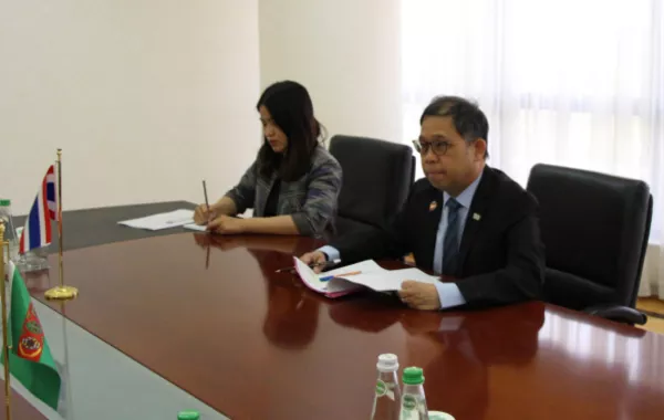 Turkmenistan, Thailand Reaffirm Growing Partnership During Farewell Meeting