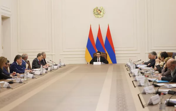 Armenian Parliament Speaker Consults EU Ambassadors on Baku-Yerevan Peace Process