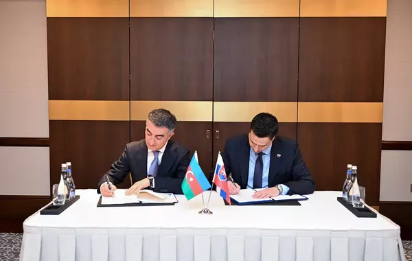 Azerbaijan, Slovakia Sign Quality Infrastructure Agreement to Boost Standards and Trade Cooperation