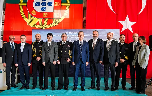 Türkiye Starts Building First Military Ship for Portuguese Navy