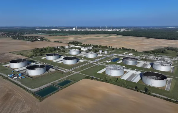 European Gas Storage Levels Fall Under 40%