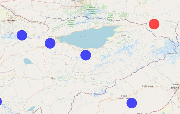 3.5-Magnitude Earthquake Strikes Near Kyrgyz-Kazakh Border