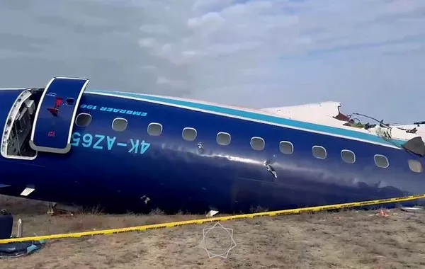 Kazakhstan to Release Official Report on Azerbaijan Airlines' Plane Crash After New Year