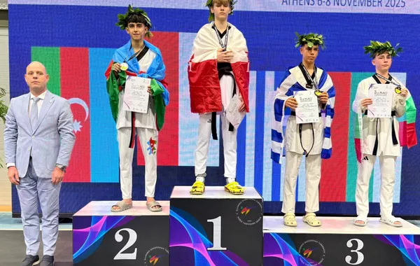 Azerbaijani Taekwondo Fighter Wins Silver at 2025 European Cadet Championships