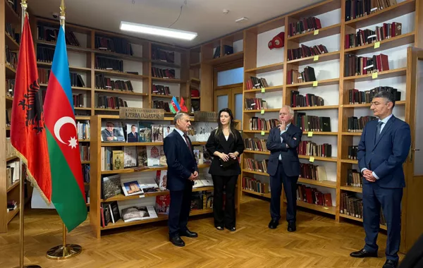 Azerbaijani Literature Section Inaugurated at National Library of Albania