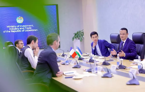Uzbekistan, France Eye Deeper Partnership in Investment and Trade