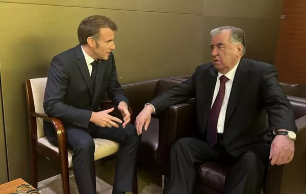 Tajik, French Leaders Discuss Climate, Cooperation During New York Meeting