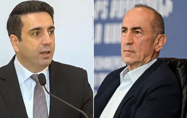 Armenian Parl't Speaker Seeks Court Action Against Ex-President Kocharyan