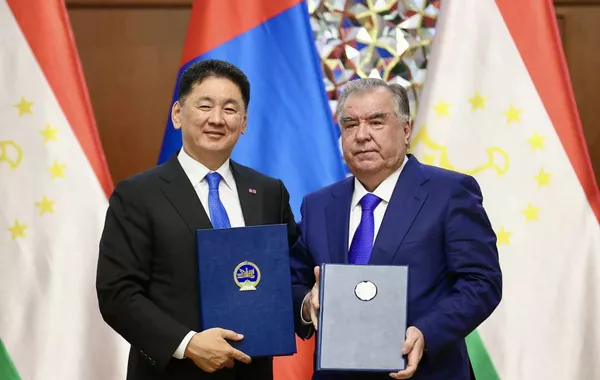 Mongolia and Tajikistan Sign Agreements on Relations and Cooperation