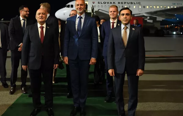 Slovakia’s National Council Speaker Arrives in Azerbaijan
