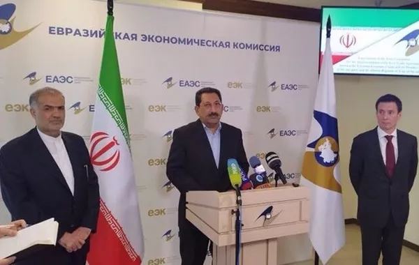 Iran and EAEU Sign 3-Year Roadmap to Implement Free Trade Agreement