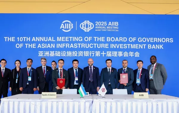 Uzbekistan Secures $71.1 Million AIIB Loan to Modernize Rural Roads