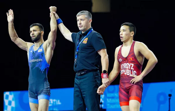 Eldaniz Azizli Breaks Azerbaijani Wrestling Record with 7th World Medal