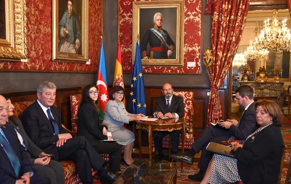 Azerbaijan’s Parliament Speaker Hails Development of Co-Op with Spain in Several Areas