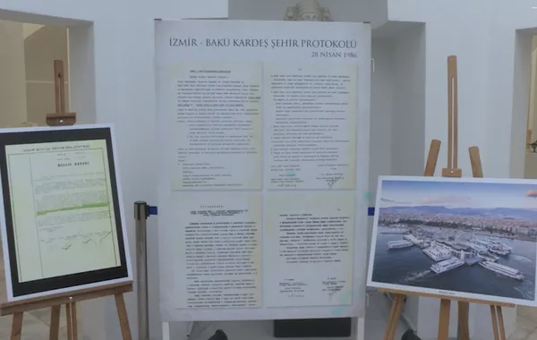 Azerbaijan's Baku, Türkiye's Izmir Mark 40 Years of Sister City Ties