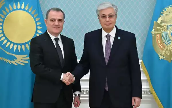 Kazakhstan President Meets Azerbaijani FM