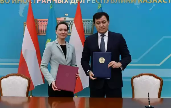 Kazakhstan, Austria Reach Agreements on Diplomatic Visa Exemption and Readmission